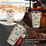 GEMFUL Spill Proof Leak Proof Coffee Travel Mug 17oz Stainless Steel Vacuum Insulated Tumbler with Secure Lid Reusable Hot Cold Portable Cup for Commute Office Car - Image 3