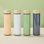 15oz Water Bottle Stainless Steel Thermos Flask - Insulated Vacuum, Leak Proof, Keeps Drinks Hot/Cold - Ideal for Coffee, Tea, Water - Grey - Image 6