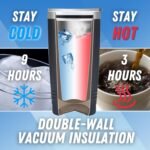 Onebttl Lemon Gifts Tumbler Travel Coffee Mug, for Lemon Lemonade Lover Stainless Steel Insulated with Lid 20oz/590ml - Image 6