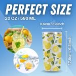 Onebttl Lemon Gifts Tumbler Travel Coffee Mug, for Lemon Lemonade Lover Stainless Steel Insulated with Lid 20oz/590ml - Image 7