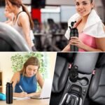 Shellwei 10 Pcs Aluminum Metal Water Bottles Bulk 24 oz Lightweight Leak Proof Sports Water Bottle with Snap Lid Reusable Bottle for Travel Camping Hiking - Image 7