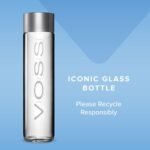 Voss Artesian Still water from Norway Naturally pure for a crisp, refreshing taste 375ml GLASS bottled water 12.7 Fl oz (Pack of 9) - Image 4