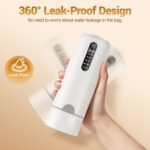 Alinayee Travel Kettle, Portable Travel Tea Electric Kettle for Hot Water, Small Kettle with 4 Temperature Controls, 304 Stainless Steel, Fast Boiling Water with Auto Shut-Off (White, 400ML) - Image 4