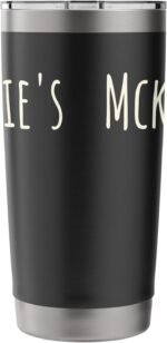 Mckenzie's Cup, Girl's Funny Custom Personalized Name Stainless Steel Insulated Tumbler - Image 3