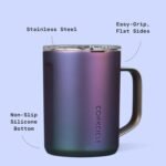 Corkcicle Classic Coffee Mug - Triple Insulated Stainless Steel for Travel - Shatter-Proof Lid - Keeps Drink Hot Over 3 Hours - Holiday Mug Gift - Great for Gifting Warmth - 16 oz - Dragonfly - Image 4
