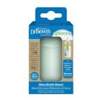 Dr. Brown's Options+ Narrow Glass Bottle Sleeve, 100% Silicone, Mint, BPA-Free, 4 oz, 1-Pack - Image 3