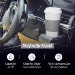 Copco Acadia 16 oz Travel Mug - Insulated Reusable Coffee Tumbler with Double-Walled Plastic, Leak-Proof Lid, BPA-Free - Portable Mug for Hot & Cold Drinks, Cup Holder Friendly (Damask) - Image 7