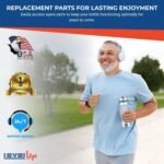 LevelUpWay Hydrogen Water Bottle - Advanced SPE/PEM Technology, Premium Borosilicate Glass, Made for Daily Hydration - Image 4