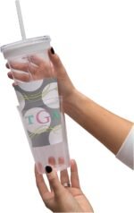Neil Enterprises, Inc. Design Your Own Acrylic Tumbler w/Straw - Image 3