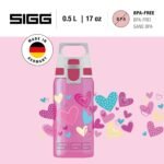 SIGG - Kids Water Bottle for School, Sports - VIVA ONE - Made in Germany - Dishwasher Safe - Carbonated Drinks - 17 Oz - Image 3