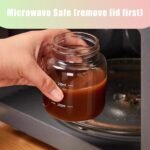 Danmu Glass Juice Bottles with Lids 10oz,Juicing Bottles Reusable,100% Leakproof for Juicing,Water,Kombucha,Milk,Milkshake,Coffee,Borosilicate Glass,6 Pack,Dishwasher Safe 6 Pack,Everyday Use - Image 5