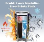 Freemason Masonic Gifts for Men, Code Square & Compass Tumbler Live Better Logo Symbols,Triple Great Light 20 Oz with Lid Stainless Steel Double Wall Insulated Water Bottle,1 Pcs - Image 4