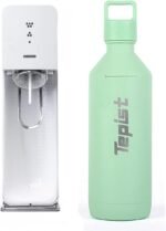ThirtyO 30oz Stainless Steel Bottle Compatible with Sodastream Machines | Powder Coated Teal | Vacuum Sealed | Double Walled | Leak-Proof | Easy to Carry | Reusable Bottle - Image 3