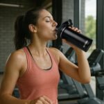 SASEUM Kids Sport Water Bottle 18oz Stainless Steel Double Wall Vacuum Thermal Mug with Leak Proof Spout Lids, Wide Mouth Metal Insulated Water Jug for Gym and Travel,Black - Image 5