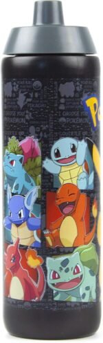Pokemon Water Bottle Pikachu 724ml Plastic Sports Drink Cup One Size - Image 4