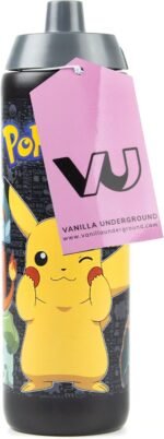 Pokemon Water Bottle Pikachu 724ml Plastic Sports Drink Cup One Size - Image 5