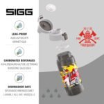 Sigg - Kids Water Bottle - Viva One Fire Truck - Suitable For Carbonated Beverages - Leakproof - Dishwasher Safe - BPA Free - Sports & Bike - Grey - 17 Oz - Image 4