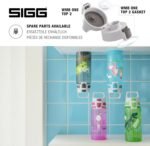Sigg - Kids Water Bottle - Viva One Fire Truck - Suitable For Carbonated Beverages - Leakproof - Dishwasher Safe - BPA Free - Sports & Bike - Grey - 17 Oz - Image 5