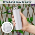 Irenare 5oz Mini Water Bottle Mini Insulated Stainless Steel Bottle Purse Water Bottle Cute Leak Proof Flask Keeps Drink Cold and Hot for Purse Women(White,1 Piece) - Image 5