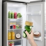 Juice Glass Bottles 10oz, 4 Pack Wide Mouth Glass Water Bottles with Bamboo Lids, for Juicing, Smoothies, Infused Water, Beverage Storage, BPA Free, Wooden Lid, Leakproof, Reusable, Borosilicate - Image 6