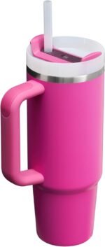 STANLEY Quencher H2.0 Tumbler with Handle and Straw 30 oz | Flowstate 3-Position Lid | Cup Holder Compatible for Travel | Insulated Stainless Steel Cup | BPA-Free | Fuchsia - Image 3
