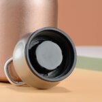 10oz Mini Vacuum Insulated Water Bottle - Small Stainless Steel Water Bottle Portable Leak-Proof Metal Sports Hot and Cold Water Bottle for Indoor and Outdoor (Turquoise Blue, 10oz) - Image 4