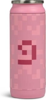 Igloo MineCraft Pig 16 oz Stainless Steel Hydration Can, Insulated Water Bottle, Reusable Travel Mug - Image 3