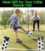 14oz/400ml Insulated Kids Water Bottle, Odor-Free Surgical Grade Liner, Dishwasher-Safe, Name Spot, Soft Sipper, Gift for Sports Fan (Soccer) - Image 4