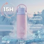 Portable Breast Milk Cooler with Storage Bottle & Ice Pack – Triple Wall Vacuum Insulated Stainless Steel, Travel-Friendly, TSA Approved, Nursing Mom Essentials, 270ml - Image 3