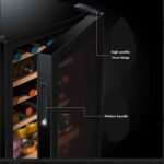 Red Wine Warmer Constant Temperature Drinks Cooler for Coke Beer and Water-Small Drinks Dispenser with LED Display 12 Bottle Capacity for Home Bar Party Black - Image 4