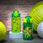Zak Designs Teenage Mutant Ninja Turtles Kids Water Bottle For School or Travel, 16oz 2-Pack Durable Plastic Water Bottle With Straw, Handle, and Leak-Proof, Pop-Up Spout Cover (TMNT) - Image 3