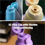 Vapur Chill Double Wall Insulated Reusable Water Bottle with Lockable Lid, Keeps Drinks Cold or Hot, Hydration On The Go, Ideal for Traveling, Hiking or Camping, BPA Free, 20 Ounce, Seaside - Image 4