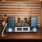 Oilily A300B MK Vacuum Tube Amplifier 300BX2 Single-Ended Class A Tube Integrated Amplifier Headphones Available(Silver) - Image 4