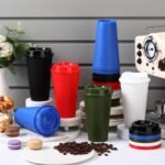 Domensi 15 Pack Reusable Coffee Cups with Lids 16 oz Disposable Travel Cups Bulk Plastic to Go Coffee Tumblers for DIY Hot Cold Drink Party Favors Coworker, Microwaveable (Classic Color) - Image 4