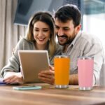 20 oz Tumbler with lid Double Wall Vacuum Insulated Tumblers Stainless Steel Coffee Mug Travel Coffee Tumbler Powder Coated Tumbler Cup Keep Hot&Cold - (Pink 1 Pack) - Image 4