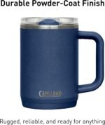 CamelBak Thrive Leak-Proof 16 oz Mug, Insulated Stainless Steel - For travel, coffee, tea, hot beverages - Spill Proof - Cup-holder Compatible, Navy - Image 5