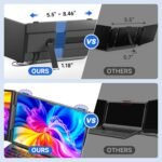 Ultra Thin Laptop Screen Extender Monitor Portable,14.2" 1080P FHD Lightweight Triple Screen,Portable Monitor for Laptops,Fit for 13-17" Laptop,Plug & Play Compatiable with Win/Mac/Chrome/Android - Image 5