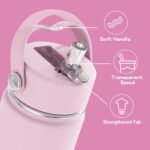 OISIZ Kids Water Bottle 10oz - Vacuum Insulated 316 Stainless Steel With Straw Lid for School, Leakproof, BPA Free, Keeps Cold for 24 Hours - Image 3