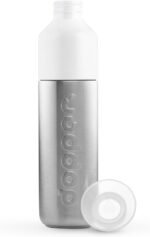 Preserve Dopper Stainless Steel Water Bottle BPA Free, Dishwasher Safe - Made from 90% Recycled Steel - Light Weight & Durable Water Flask for Travel, Backpack, Office, Workout, Bike, Gym - 16.5 Oz - Image 4
