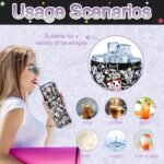 Tokidoki Official Insulated Tumblers, 20oz Bottle Insulated Stainless Steel Water Bottle with Straw Vacuum Sealed Tumbler, Thermal Cup for Hot & Cold Drinks, Cute Unicorno Design - Image 3