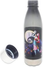 Disney Nightmare Before Christmas Water Bottle Set - Bundle of Jack Skellington & Sally Reusable Sports Bottle, Stickers, More | School Supplies Tumbler Cup - Image 3