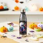 Disney Nightmare Before Christmas Water Bottle Set - Bundle of Jack Skellington & Sally Reusable Sports Bottle, Stickers, More | School Supplies Tumbler Cup - Image 4