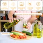 FastRack Swing Top Glass Bottles |33 oz – Pack of 6 | Clear Flip Top Glass Bottles for Home Brewing, Carbonated Drinks, Kombucha, Fermentation, Water | Food Grade – ECO Friendly - Image 7