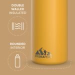 Hydrapeak 32 oz Insulated Water Bottle with Chug Lid - Reusable Leak Proof Stainless Steel Water Bottles, Double Wall Vacuum Insulation | 24 Hours Cold and 12 Hours Hot - Image 4