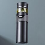 Glass Tea Infuser Bottle,Double Wall Glass Water Bottle Tea and Portable Travel Mug Cup Tumbler Stainless Steel Insulated Cup for Men Daily Office Home (Gray) - Image 6