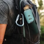 Sport 32oz Glass Water Bottle 1000ml /1 liter Borosilicate Glass Water Bottle Reusable Waterbottle Jugwith Silicone Sleeve and Unique Lid (Cyan - Image 4