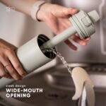 Simple Modern Filtered Water Bottle | Insulated Stainless-Steel Carbon Filter Travel Water Bottles | Reusable for Clean Drinking Water On The Go | 24oz, Mauve Me - Image 4