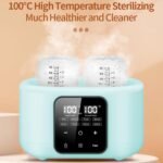 Baby Bottle Warmer, Double Bottle Warmer with Smart Temperature Control, Breastmilk Warmer for Twins, Multifunctional Milk Heater for Home, Accurate Temperature Adjustment (US - Image 4