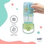 Zak Designs Harmony Bluey Water Bottle for Travel or At Home, 18oz Durable Plastic is Leak-Proof When Closed with Straw Lid and Carry Handle, 2-Pack (Bluey and Bingo) - Image 5
