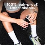 BOBBER 30 oz Tritan Water Bottle with Strainer Mesh, Premium Quality — BPA Free, Leak Proof & Dishwasher Safe Sports Water Bottle — Lightweight Portable No Spill Water Bottle for Adults (Black) - Image 4